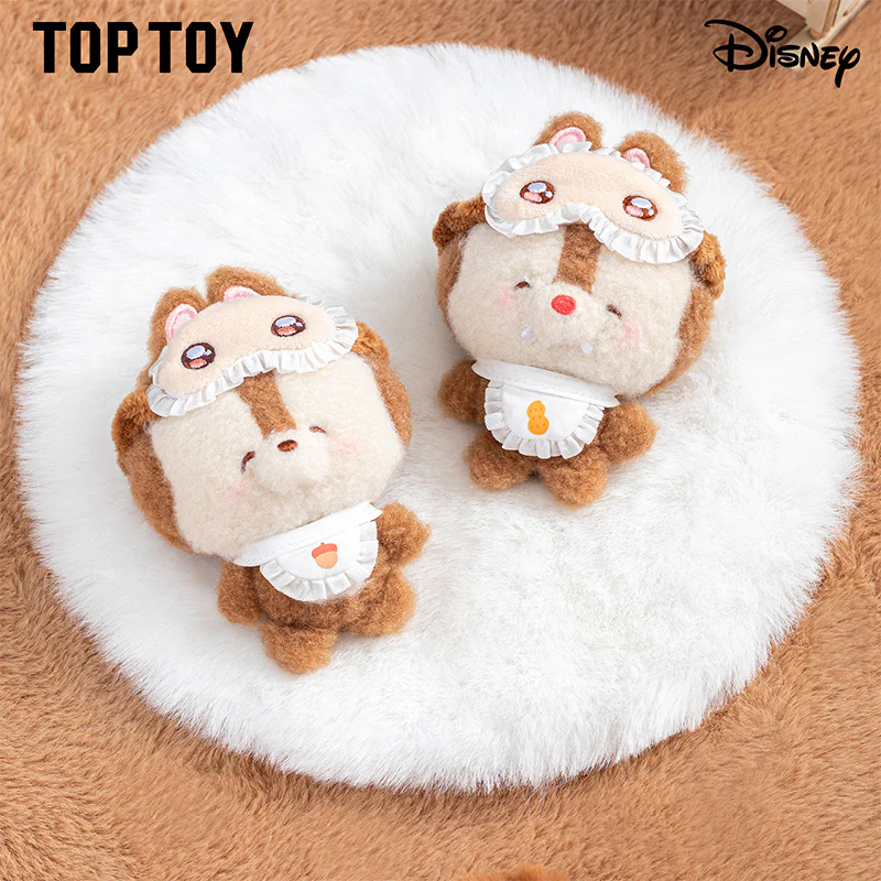 Disney Squinting Sleepwear Series Plush Keychains Gift Blind Boxes - Image 3