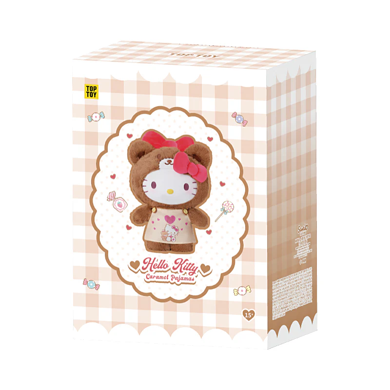 Hello Kitty Peach & Caramel Pajamas Series Plush Gift Figure 15inch - Image 10