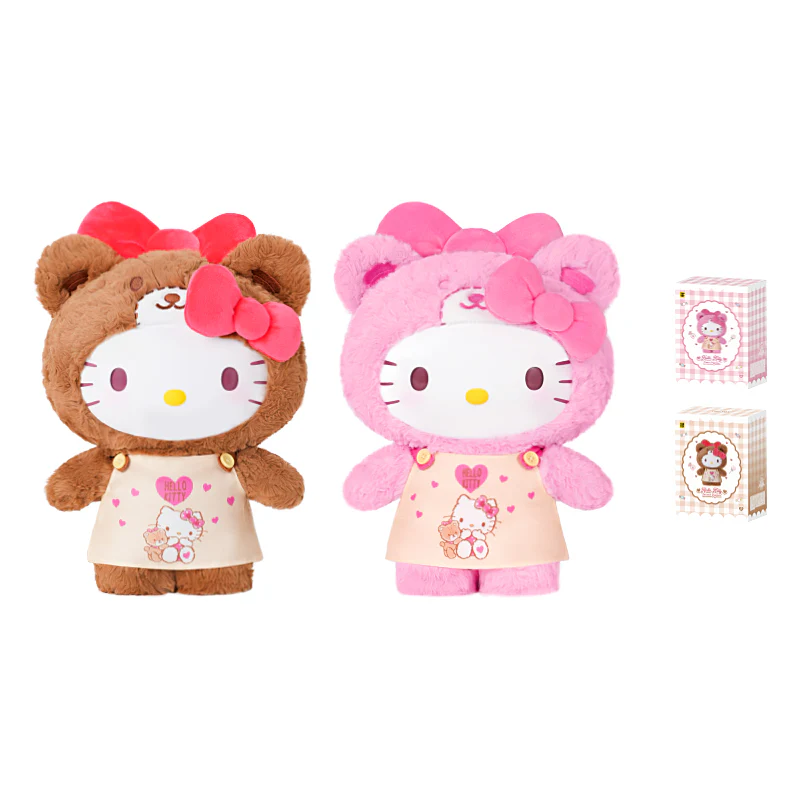 Hello Kitty Peach & Caramel Pajamas Series Plush Gift Figure 15inch - Image 6