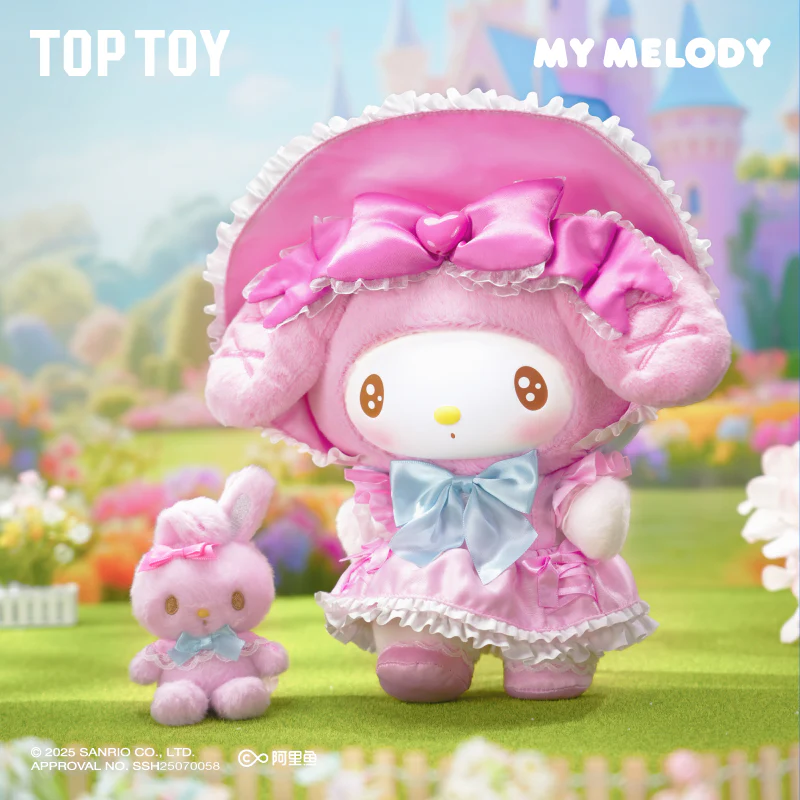 【RETIRED】MY MELODY&KUROMI Sweet Fairy Tale Vinyl plush Figure - Image 3