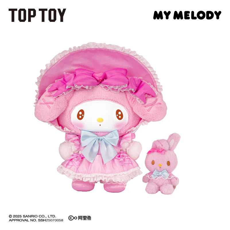 【RETIRED】MY MELODY&KUROMI Sweet Fairy Tale Vinyl plush Figure - Image 4