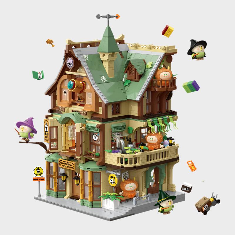 【RETIRED】3-In-1 Magic and Fantasy Academy Series Building Blocks 750 Pcs - Image 10